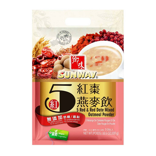 5 Red_&_Red_Date_Mixed_Oatmeal_Powder